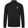 thumbnail image 2 of Men's Levelwear  Black Vegas Golden Knights Copper Upright Quarter-Zip Pullover, 2 of 3