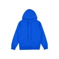 thumbnail image 5 of YONGHS Kids Boys Girls Long Sleeve Hoodie Drawstring Sweatshirt Top with Pocket Activewear Royal Blue 9-10, 5 of 7