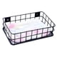 thumbnail image 1 of Plataforma para perchas de pájaros, plataforma de alambre, nido acogedor para loros, juguete compacto para trepar, descanso Negro, 1 of 9