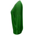 thumbnail image 7 of CAIXIA Lightweight Sweaters For Women Crewneck 3/4 Sleeve Loose Slim Long Sleeve Pullover Tops Thin Basic Clothes Layering Shirts Work Outfits Fall Winter Clothes,Green, 7 of 7