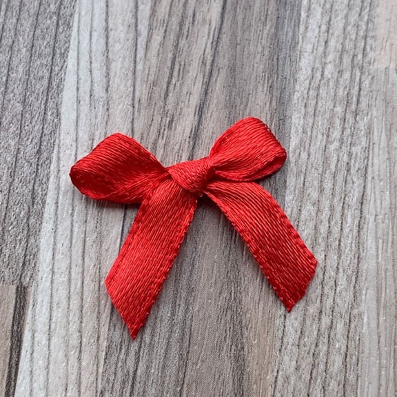 HEMOTON 200 Pcs Bow Decoration Wedding Sewing Craft Chiffon Tie Gift Bows