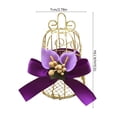 thumbnail image 2 of Snack Box Container European Style Gold Birdcage Iron Candy Box for Wedding, Storage, 2 of 7
