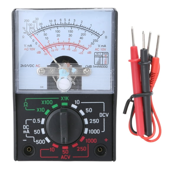 XISAOK Mini MF-110A Electric AC/for DC OHM Voltmeter Ammeter Multimeter Meter Multi Tes
