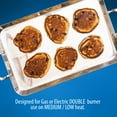 thumbnail image 5 of Chef KTGRIDDT Chefs Secret By Maxam T304 3-ply Stainless Steel Double Griddle, 5 of 5