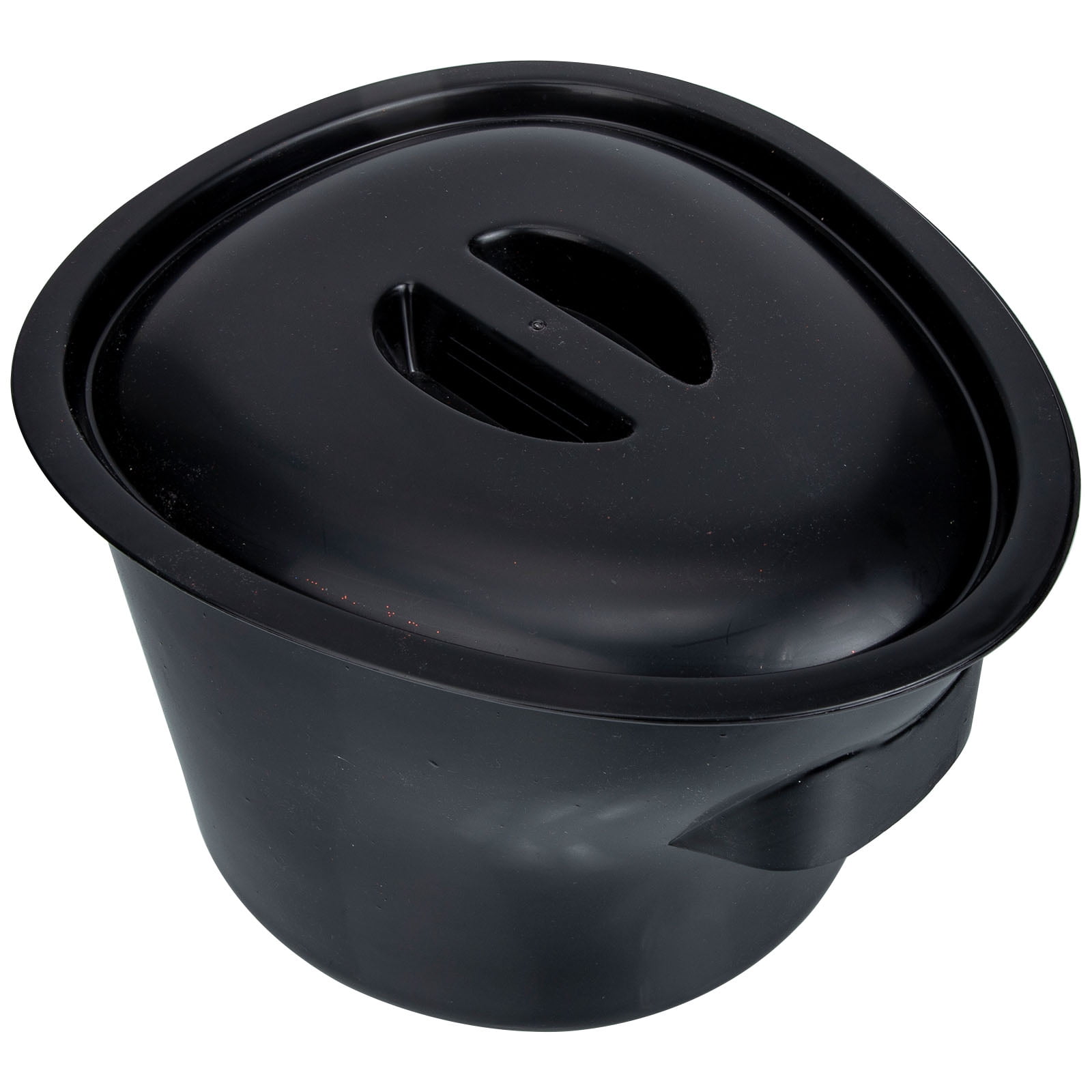 Chamber Pot Plastic Spittoons Urine Bedpan with Lid for Elderly Kids