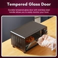 thumbnail image 2 of Elite Cuisine ETO059 4-Slice 9.5 Qt Toaster Oven Broiler, 2 of 6
