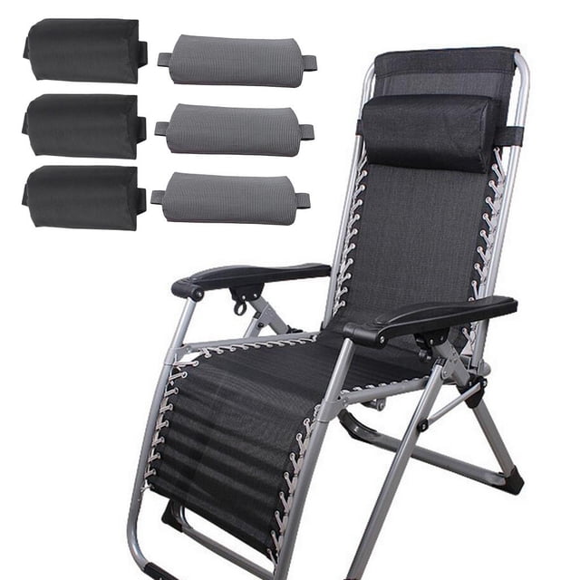 Almohada del cojín de cabeza 6pcs para plegables de / el sillón / el sillón reclinable Macarena Almohada para Sillones Sling