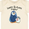thumbnail image 4 of Inktastic Happy Birthday, Poppy Cute Penguins Boys or Girls Baby Bodysuit, 4 of 5