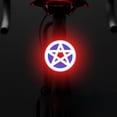 thumbnail image 1 of PC Bicycle Creative Tail Light with USB Charging, Multiple Modes, and Waterproof Design for Night Riding, 1 of 8