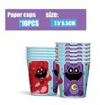 thumbnail image 4 of Critters sonrientes Catnap decoración de fiesta de cumpleaños globo Banner pastel Topper vajilla suministros de fiesta Baby Shower, 4 of 5