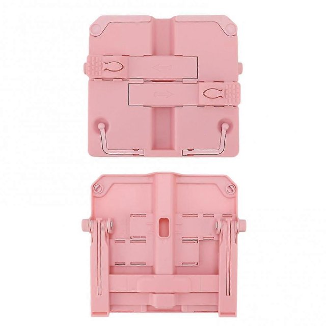 Atril portátil plegable para libros, resistente a arañazos, para biblioteca escolar, color rosa