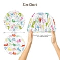 thumbnail image 5 of Yiaed Happy Easter Rabbit Print Satin Bonnet Silk Bonnet Hair Bonnet for Sleeping Hair Bonnets, 5 of 6