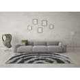 thumbnail image 3 of Ahgly Company Indoor Rectangle Abstract Gray Modern Area Rugs, 2' x 4', 3 of 4