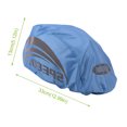 thumbnail image 3 of Bike Helmet Cover High Visibility Waterproof Cycling Helmet Rain Cover with Reflective Strip Dustproof Breathable Mountain Road Bicycle Helmet Snow Cover Ride Gear, 3 of 5