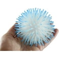 thumbnail image 6 of SET OF 3 RANDOM COLOR Glow in the Dark 4" Puffer Ball - Indoor Soft Hairy Air-Filled Sensory Ball- Sensory Fidget and Stress Balls - OT Autism, 6 of 9