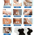 thumbnail image 4 of 20 Pcs Compatible avec les Unités Omron Tens Pads de Remplacement Pads Réutilisables 10 Paires, 4 of 5