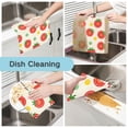 thumbnail image 2 of Cute Tomatoes Pattern Dish Towels 6 Pack Kitchen Cleaning Dish Cloths Absorbent Reuseable Cleaning Cloths 11'' x 11'', 2 of 9