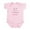 Petal Pink, variant on CafePress - Must Be Greek Infant Bodysuit - Baby Light Bodysuit, Size Newborn - 24 Months