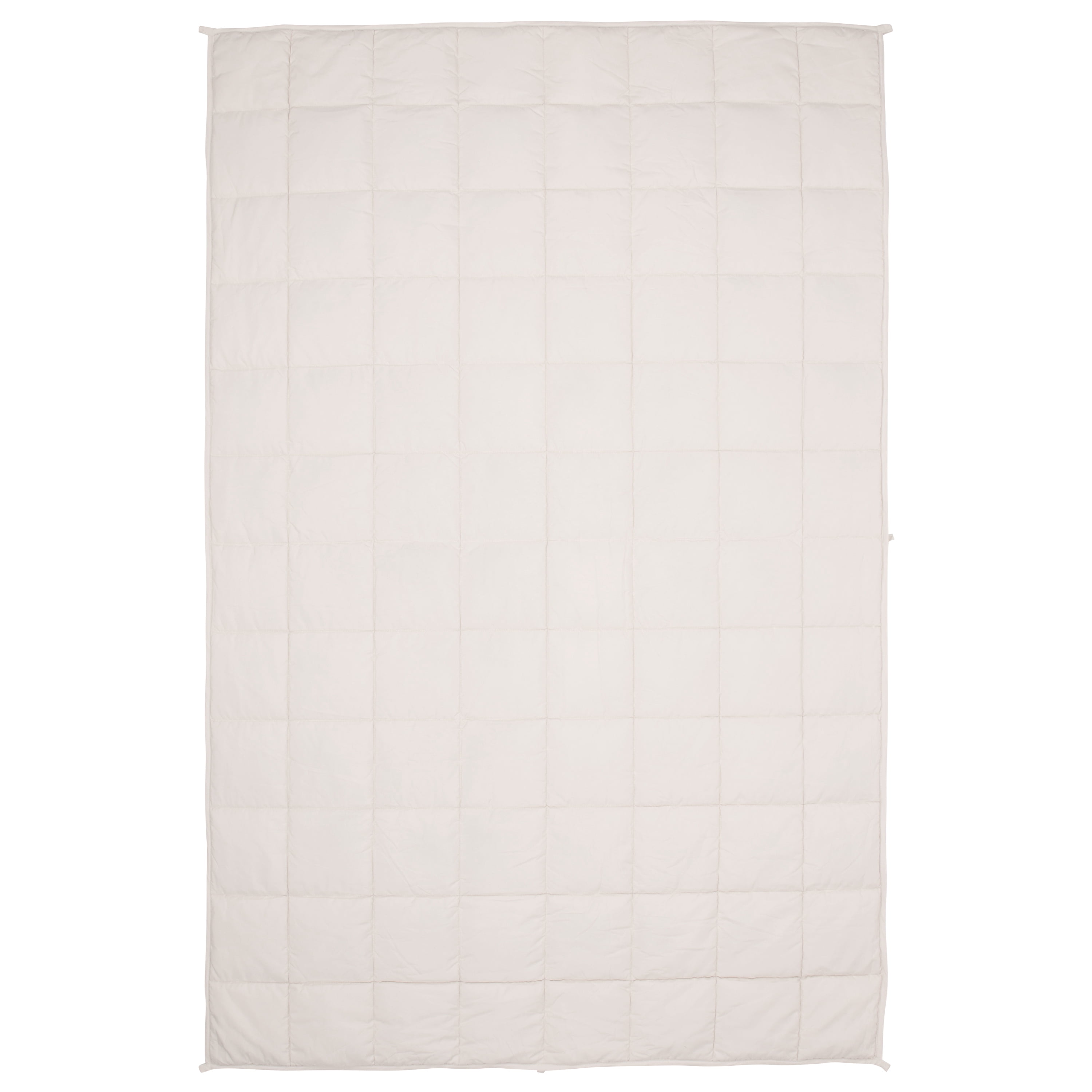Sleep Therapy 2Pc Weighted Blanket and Cover, 15lbs, 48 x 72, Cream