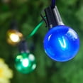 thumbnail image 2 of Wintergreen Lighting Shatterproof FlexFilament LED G50 Multicolor String Light Bulbs, 5-Pack, E12 Base, 2 of 4