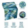 thumbnail image 5 of Luxury Flowers Bed Runner for Queen Size Bed, Gorgeous Teal Blue Floral Natural Soft Bedding Scarf Bedding Protector Slipcover Sofa Throw for Bedroom Hotel Guesthouse, 5 of 8