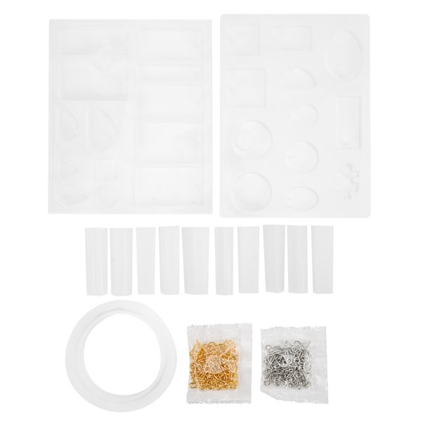 Moldes de silicona para joyería, moldes colgantes de fundición, moldes de resina de silicona, moldesMoldes de silicona de resina, moldes de silicona para joyería reutilizables duraderos para trabajos LHCER None
