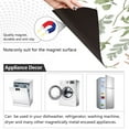 thumbnail image 2 of Floral Leaves and Herbs Magnetic Dishwasher Cover Magnet Refrigerator Dishwashers Sticker Kitchen Decorative Art Panel Decal 23"x26", 2 of 6