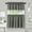 Gray, variant on Kate Aurora Coastal Hamptons Living 3 Piece Textured Sheer Kitchen Curtain Tier & Valance Set - Assorted Colors & Sizes