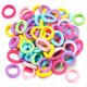 thumbnail image 1 of paquete de 100 piezas de diadema elástica, diadema de niña sin costuras de color caramelo, 1 of 5