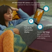 HP 14 FHD Pavilion x360 Laptop, Intel Core i5-1235U, 8GB, 256GB, Silver, Windows 11, 14-dy2050wm