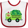 thumbnail image 3 of Inktastic Irish St Patricks Day Fire Truck Boys or Girls Baby Bib, 3 of 4