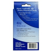 CARA 100% Dermatological Cotton Gloves, Medium