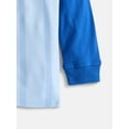 thumbnail image 3 of Wonder Nation Little Boys Soccer Jersey Tee with Long Sleeves, 2 Piece, Sizes 4-10, 3 of 3