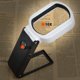 thumbnail image 2 of Lupa de pie LED 5X 25X Lupa de mesa con soporte plegable Lámpara de lupa de lectura iluminada 3 modos Lupa LED para lectura, reparación, costura - 85 x 55 mm JFHHH pequeña, 2 of 5