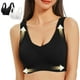 thumbnail image 2 of HongQid 2PCS No Underwire Bra for Women Seamless Plus Sized Bralettes Everyday Basic Sleeping Wireless Bras, 2 of 9