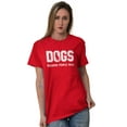 thumbnail image 4 of Dogs Because People Suck Pet Lover Men's Graphic T Shirt Tees Brisco Brands S, 4 of 6