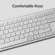 thumbnail image 5 of Teclado inalámbrico Keychron B6 Pro de tamaño completo ZMK blanco marfil, 5 of 8
