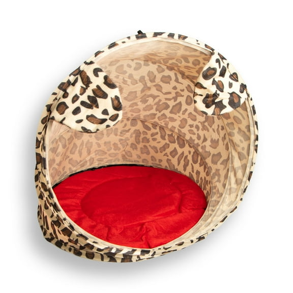 Kitty Cabana: Stylish, Cozy Hideaway for Cats & Small Pets – Lightweight & Collapsible