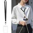 thumbnail image 2 of Pack of 4Pcs Lanyards for Neck with 4 Badge Card Holder Vertical Card Badge Holder Clear Name Card Holder and Lanyard, 2 of 20