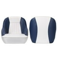 thumbnail image 5 of Kojooin Boat Seats, Pontoon Captains Bucket Seat Ergonomic Fishing Boat Seats High Back Boat Seat Boat Captains Chairs, Bucket Chairs for Sightseeing Speedboats, 5 of 7