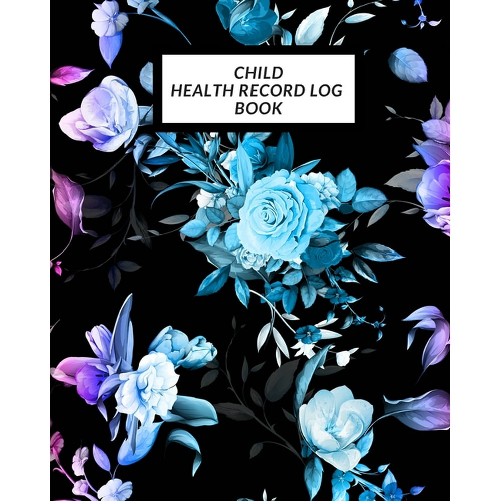 Child Health Record Log Book Child's Medical History To do Book, Baby