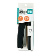 Pen + Gear Desk Stapler with 1250 Staples, 20-Sheet Capacity, Black, Office Stapler