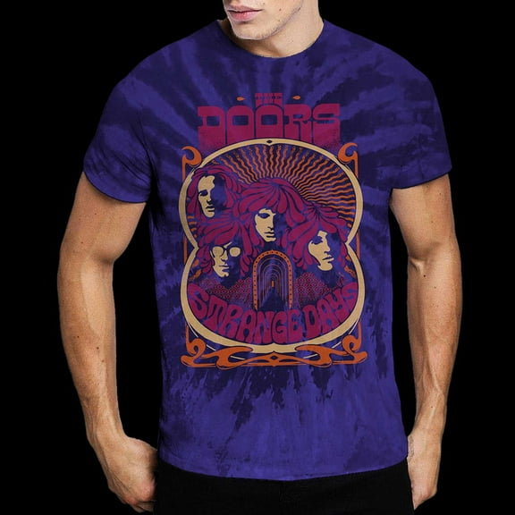 The Doors Strange Days Tie Dye T Shirt
