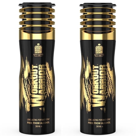 Adilqadri Workout Warrior Non Alcoholic Gym Deodorant Body Spray (200 ml)