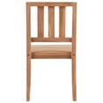 thumbnail image 6 of Belmont Home Copley Modern 17.25" Teak Wood Dining Chair in Natural (Set of 2), 6 of 11