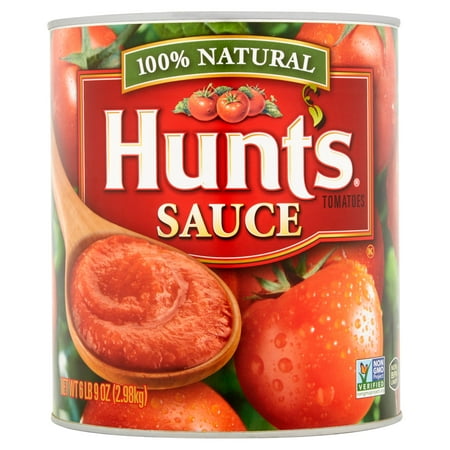 (2 Pack) Hunt's Tomato Sauce, 105 oz. (Best Canned Tomatoes For Pizza Sauce)