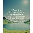 thumbnail image 3 of ArtsyQuotes 12x14 Black Modern Framed Museum Art Print Titled - Jules Renard Quote: Places and Moments, 3 of 5
