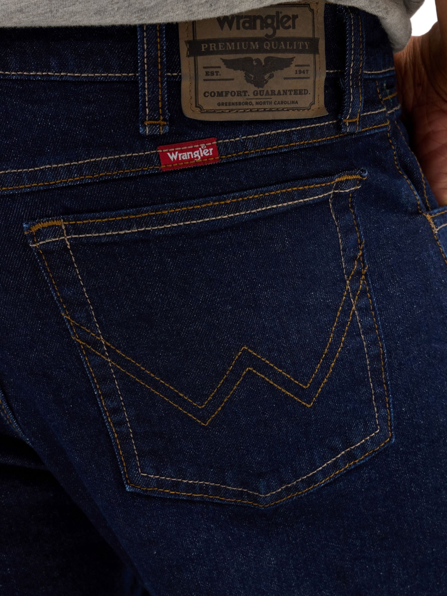 Wrangler® Men's Accelerating Circularity Straight Fit Jean