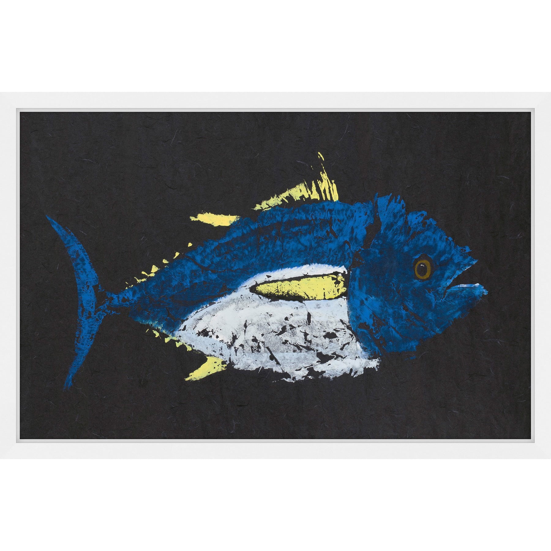 "Yellowfin Tuna" Framed Painting Print