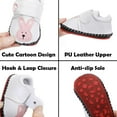 thumbnail image 5 of Baby Boys Girls Walking Shoes Hard Bottom Non Slip PU Leather Outdoor Sneaker Infant Carton Slipper Toddler First Walker Crib Shoes(3-18 Months), 5 of 6